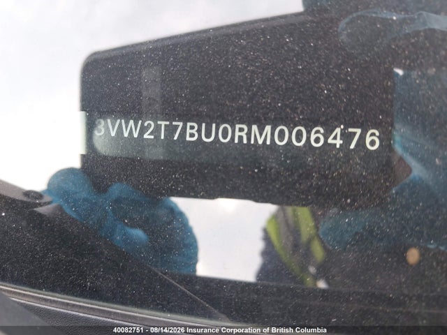 2024 Volkswagen Jetta Gli Autobahn მანქანა იყიდება აუქციონზე, vin: 3VW2T7BU0RM006476, აუქციონის ნომერი: 40082751