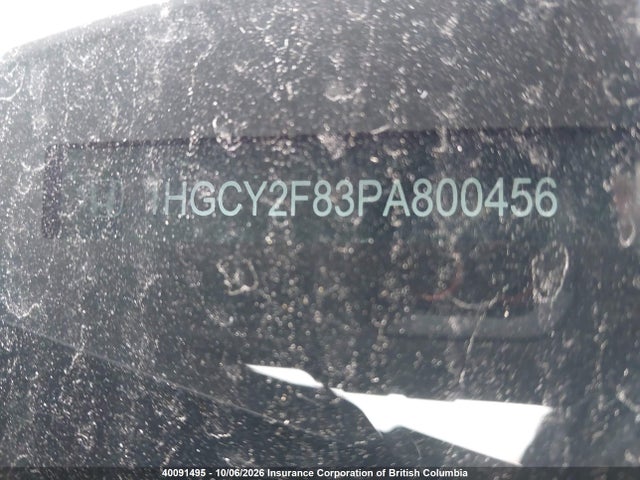 Aukcja sprzedaży 2023 Honda Accord Touring Hybrid, vin: 1HGCY2F83PA800456, numer aukcji: 40091495