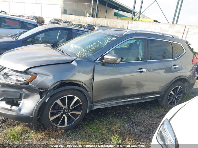 2017 Nissan Rogue Sv/sl მანქანა იყიდება აუქციონზე, vin: 5N1AT2MV9HC891716, აუქციონის ნომერი: 40088503