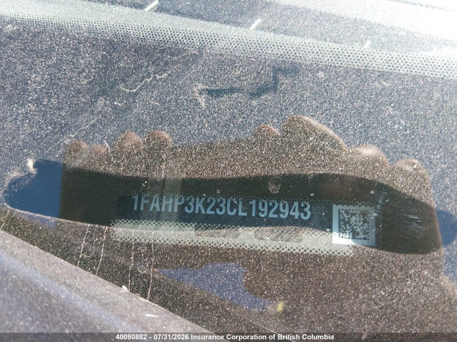 Продаж на аукціоні авто 2012 Ford Focus Se, vin: 1FAHP3K23CL192943, номер лоту: 40080882