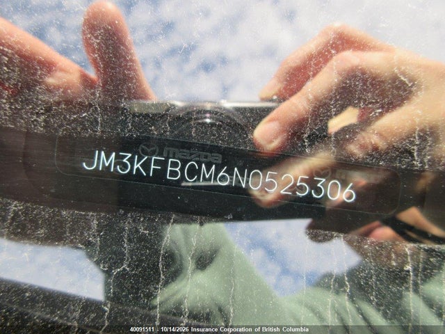 2022 Mazda Cx-5 მანქანა იყიდება აუქციონზე, vin: JM3KFBCM6N0525306, აუქციონის ნომერი: 40091511
