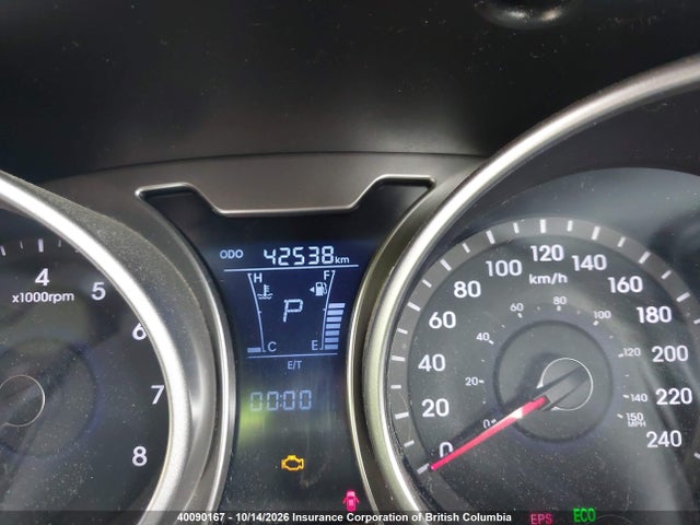 40090167 :رقم المزاد ، KMHTC6ADXD4135425 vin ، 2013 Hyundai Veloster مزاد بيع