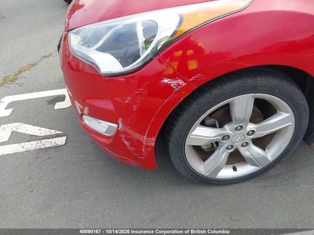 40090167 :رقم المزاد ، KMHTC6ADXD4135425 vin ، 2013 Hyundai Veloster مزاد بيع