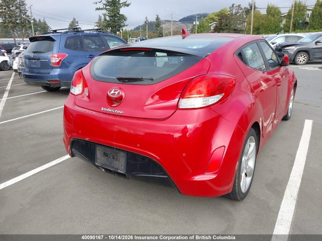 40090167 :رقم المزاد ، KMHTC6ADXD4135425 vin ، 2013 Hyundai Veloster مزاد بيع
