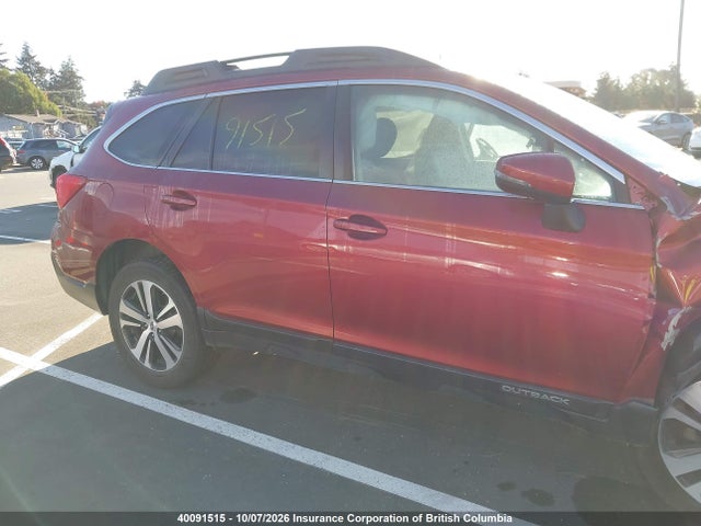 Продаж на аукціоні авто 2018 Subaru Outback 3.6r Limited, vin: 4S4BSFLC3J3339875, номер лоту: 40091515