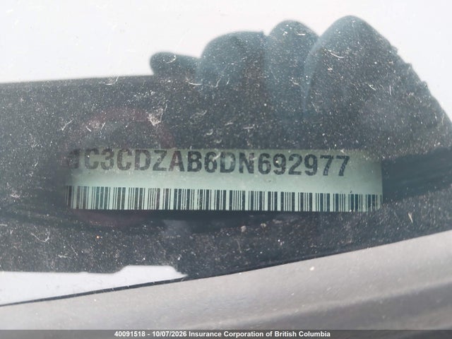 2013 Dodge Avenger მანქანა იყიდება აუქციონზე, vin: 1C3CDZAB6DN692977, აუქციონის ნომერი: 40091518