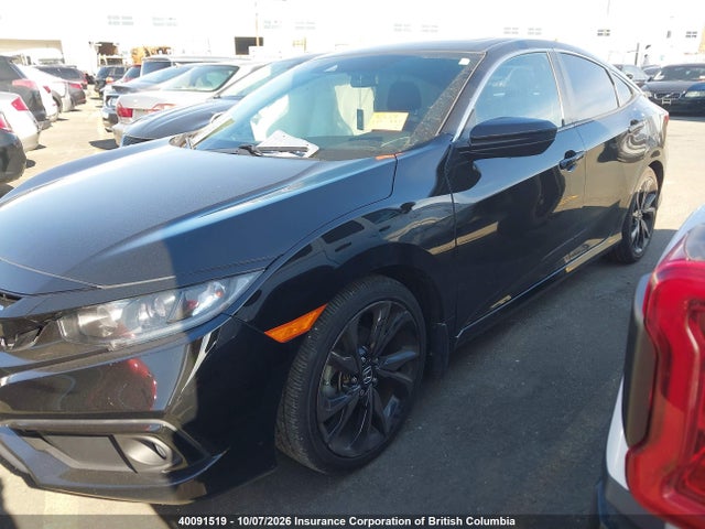 Honda Civic 2021 2HGFC2F81MH011960 Image 2