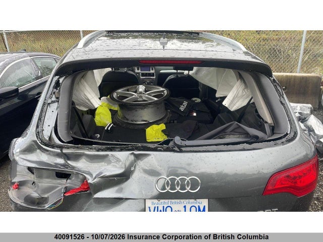 40091526 :رقم المزاد ، WA1MGCFE1BD003819 vin ، 2011 Audi Q7 مزاد بيع