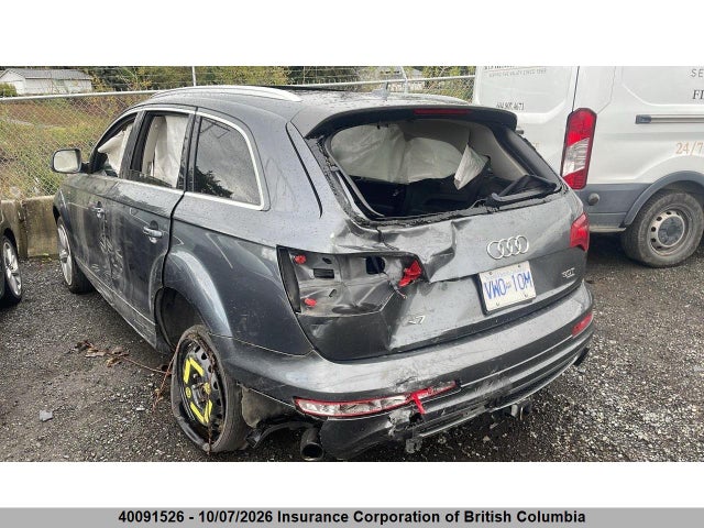 40091526 :رقم المزاد ، WA1MGCFE1BD003819 vin ، 2011 Audi Q7 مزاد بيع