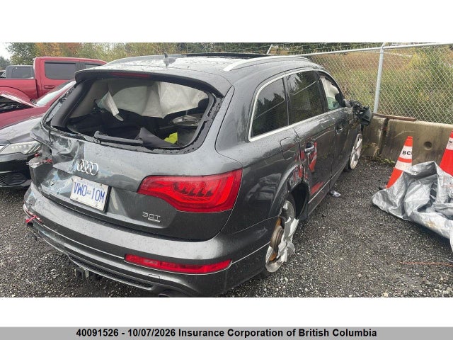 40091526 :رقم المزاد ، WA1MGCFE1BD003819 vin ، 2011 Audi Q7 مزاد بيع