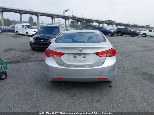 2011 Hyundai Elantra Gls/limited მანქანა იყიდება აუქციონზე, vin: 5NPDH4AE5BH057537, აუქციონის ნომერი: 40091536