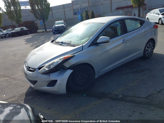 2011 Hyundai Elantra Gls/limited მანქანა იყიდება აუქციონზე, vin: 5NPDH4AE5BH057537, აუქციონის ნომერი: 40091536