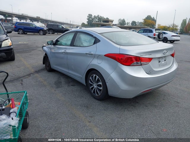 2011 Hyundai Elantra Gls/limited მანქანა იყიდება აუქციონზე, vin: 5NPDH4AE5BH057537, აუქციონის ნომერი: 40091536