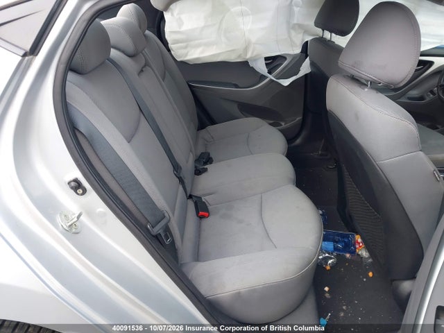 2011 Hyundai Elantra Gls/limited მანქანა იყიდება აუქციონზე, vin: 5NPDH4AE5BH057537, აუქციონის ნომერი: 40091536