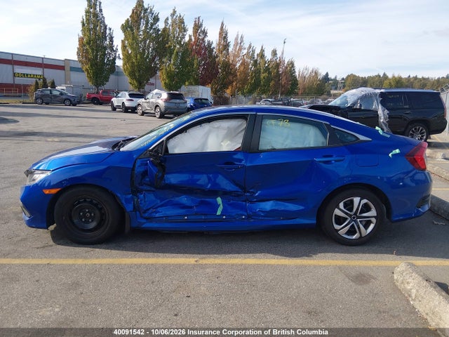 40091542 :رقم المزاد ، 2HGFC2F58KH008699 vin ، 2019 Honda Civic مزاد بيع