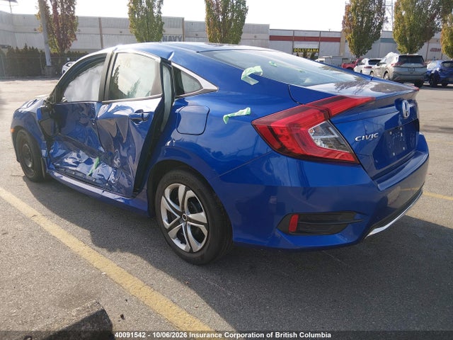 40091542 :رقم المزاد ، 2HGFC2F58KH008699 vin ، 2019 Honda Civic مزاد بيع