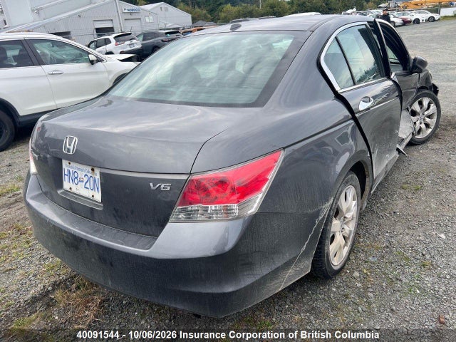 40091544 :رقم المزاد ، 1HGCP36858A803921 vin ، 2008 Honda Accord Exl مزاد بيع