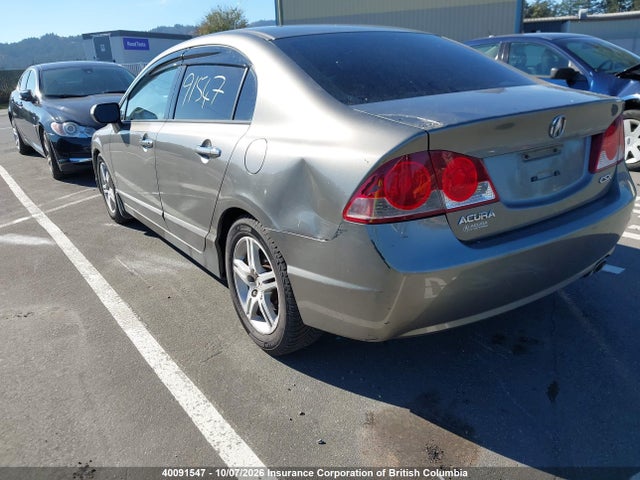 2006 Acura Csx მანქანა იყიდება აუქციონზე, vin: 2HHFD56756H202057, აუქციონის ნომერი: 40091547