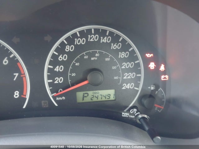 Aukcja sprzedaży 2010 Toyota Corolla S/le/xle, vin: 2T1BU4EE0AC253299, numer aukcji: 40091548