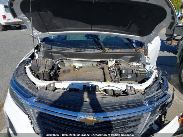 2022 Chevrolet Equinox Lt მანქანა იყიდება აუქციონზე, vin: 2GNAXUEV0N6109155, აუქციონის ნომერი: 40091555