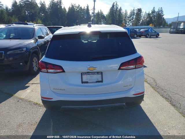 2022 Chevrolet Equinox Lt მანქანა იყიდება აუქციონზე, vin: 2GNAXUEV0N6109155, აუქციონის ნომერი: 40091555