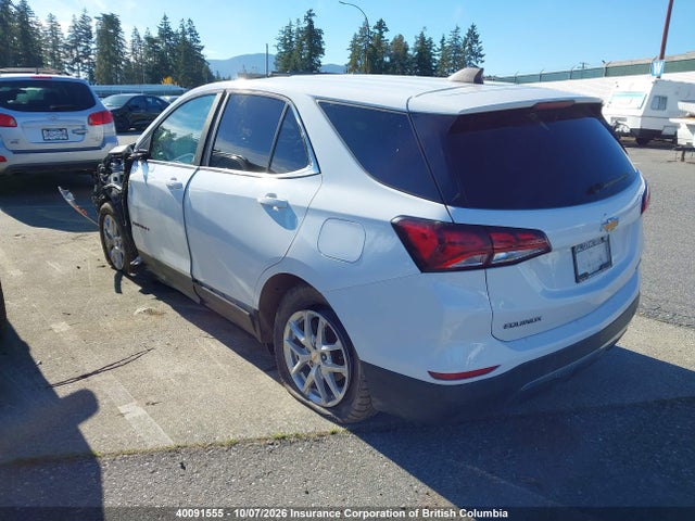 2022 Chevrolet Equinox Lt მანქანა იყიდება აუქციონზე, vin: 2GNAXUEV0N6109155, აუქციონის ნომერი: 40091555