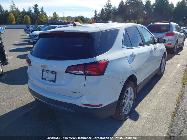 2022 Chevrolet Equinox Lt მანქანა იყიდება აუქციონზე, vin: 2GNAXUEV0N6109155, აუქციონის ნომერი: 40091555