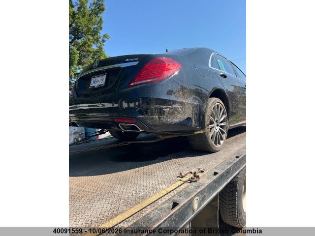 Aukcja sprzedaży 2016 Mercedes-benz S 550 4matic, vin: WDDUG8FB7GA235106, numer aukcji: 40091559