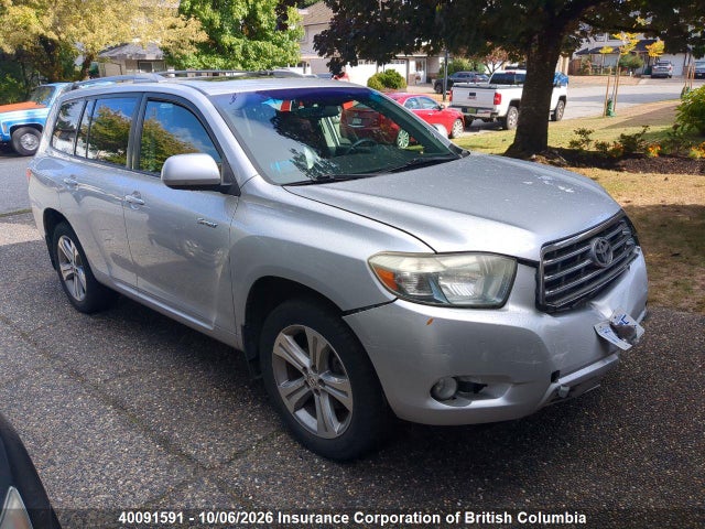 40091591 :رقم المزاد ، JTEES43A882040527 vin ، 2008 Toyota Highlander Sport مزاد بيع