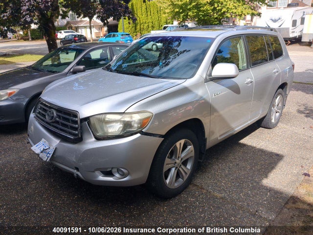 Aukcja sprzedaży 2008 Toyota Highlander Sport, vin: JTEES43A882040527, numer aukcji: 40091591