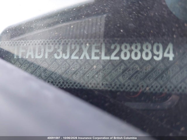 40091597 :رقم المزاد ، 1FADP3J2XEL288894 vin ، 2014 Ford Focus مزاد بيع