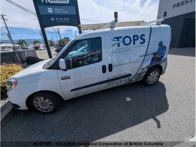Продажа на аукционе авто 2018 Ram Promaster City Slt, vin: ZFBERFDB9J6J27566, номер лота: 40091599