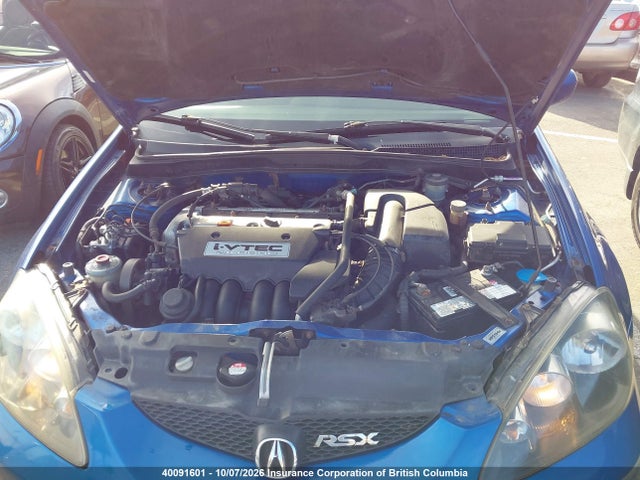 2006 Acura Rsx მანქანა იყიდება აუქციონზე, vin: JH4DC53866S801518, აუქციონის ნომერი: 40091601