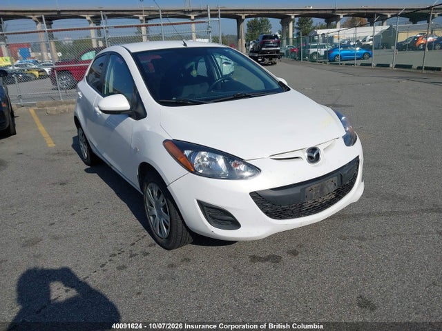 Auction sale of the 2011 Mazda Mazda2 Gs/gx, vin: JM1DE1HY1B0111193, lot number: 40091624