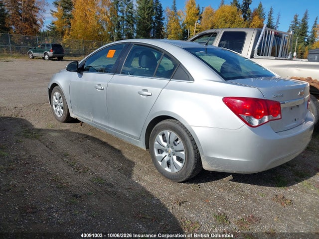 2013 Chevrolet Cruze Lt მანქანა იყიდება აუქციონზე, vin: 1G1PC5SB2D7297215, აუქციონის ნომერი: 40091003