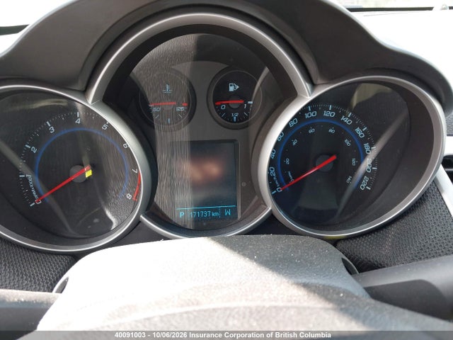 2013 Chevrolet Cruze Lt მანქანა იყიდება აუქციონზე, vin: 1G1PC5SB2D7297215, აუქციონის ნომერი: 40091003