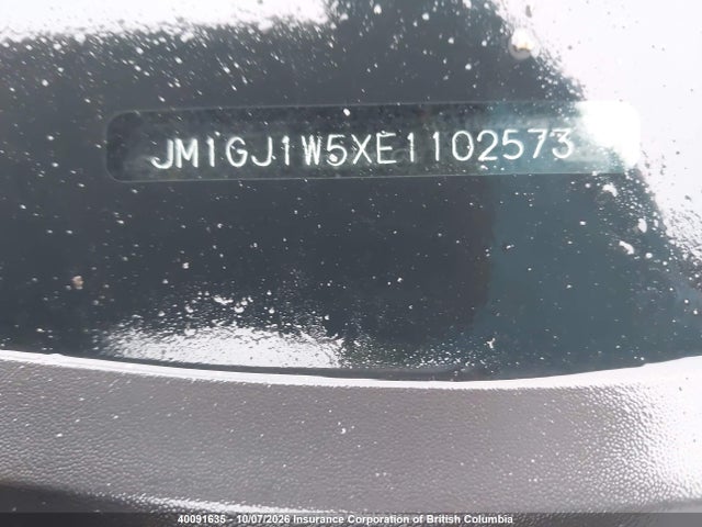 Продажа на аукционе авто 2014 Mazda Mazda6 Gt, vin: JM1GJ1W5XE1102573, номер лота: 40091635