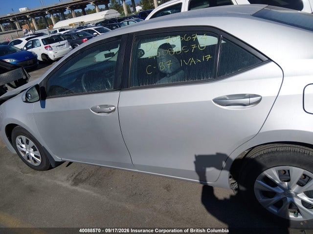 2T1BURHE6EC085540 Toyota Corolla L/le/le Pls/prm/s/s Pls