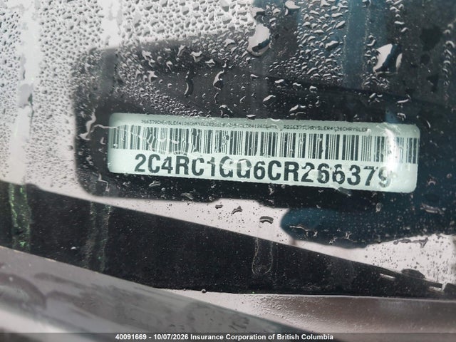 Aukcja sprzedaży 2012 Chrysler Town & Country Limited, vin: 2C4RC1GG6CR266379, numer aukcji: 40091669