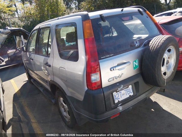 2003 Honda Cr-v Lx მანქანა იყიდება აუქციონზე, vin: JHLRD78433C802947, აუქციონის ნომერი: 40086233