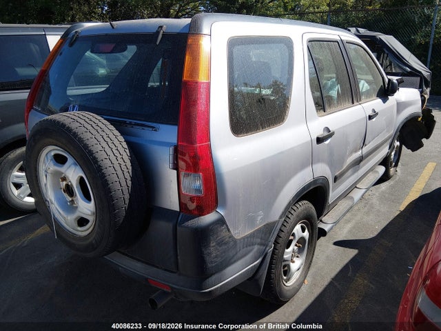 2003 Honda Cr-v Lx მანქანა იყიდება აუქციონზე, vin: JHLRD78433C802947, აუქციონის ნომერი: 40086233