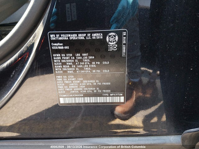 Продажа на аукционе авто 2018 Volkswagen Atlas Sel, vin: 1V2MR2CA8JC563268, номер лота: 40082509