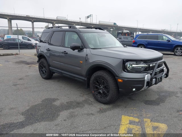 2025 Ford Bronco Sport Badlands მანქანა იყიდება აუქციონზე, vin: 3FMCR9DA0SRF18926, აუქციონის ნომერი: 40091680