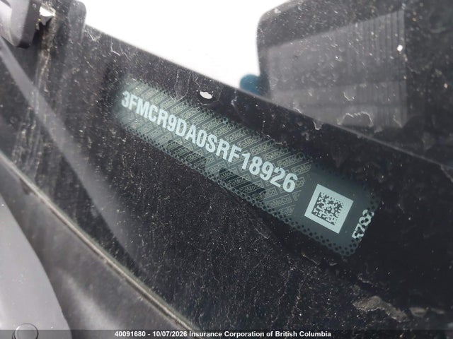 Продаж на аукціоні авто 2025 Ford Bronco Sport Badlands, vin: 3FMCR9DA0SRF18926, номер лоту: 40091680