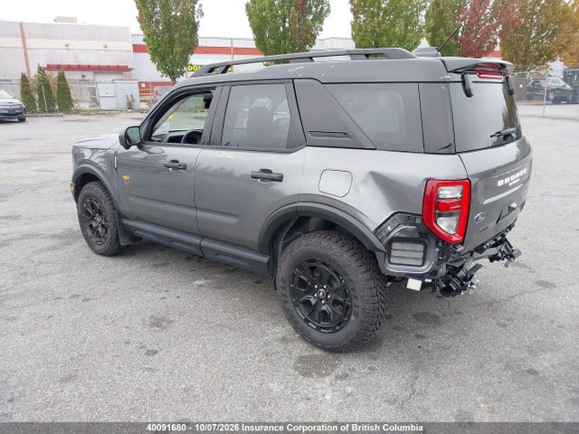 Продаж на аукціоні авто 2025 Ford Bronco Sport Badlands, vin: 3FMCR9DA0SRF18926, номер лоту: 40091680