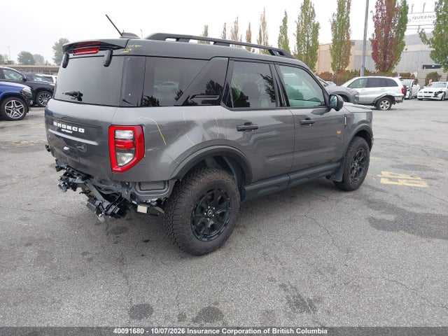Продаж на аукціоні авто 2025 Ford Bronco Sport Badlands, vin: 3FMCR9DA0SRF18926, номер лоту: 40091680