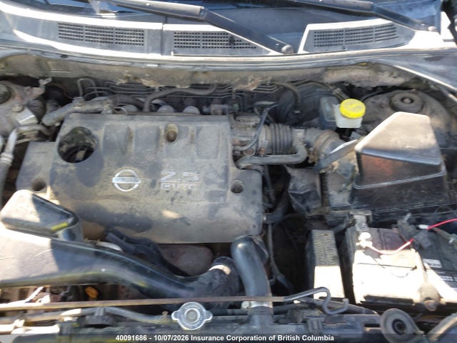 40091686 :رقم المزاد ، JN8BT08VX5W111261 vin ، 2005 Nissan X-trail Xe/se مزاد بيع