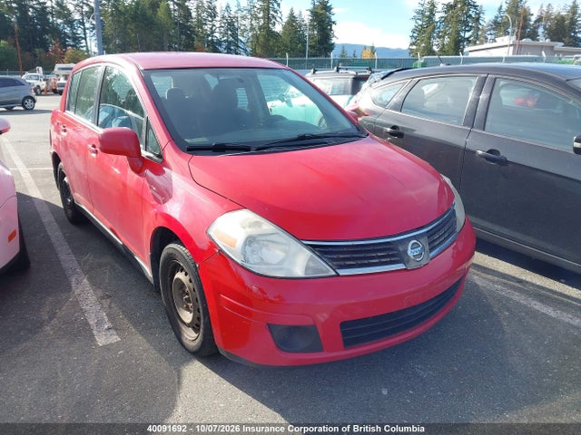 2009 Nissan Versa მანქანა იყიდება აუქციონზე, vin: 3N1BC13E09L437139, აუქციონის ნომერი: 40091692
