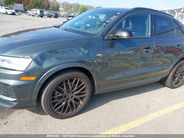 Продаж на аукціоні авто 2018 Audi Q3, vin: WA1GCCFS6JR031275, номер лоту: 40091694