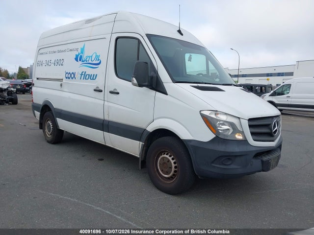 40091696 :رقم المزاد ، WD3BE7CD0JP588194 vin ، 2018 Mercedes-benz Sprinter 2500 مزاد بيع